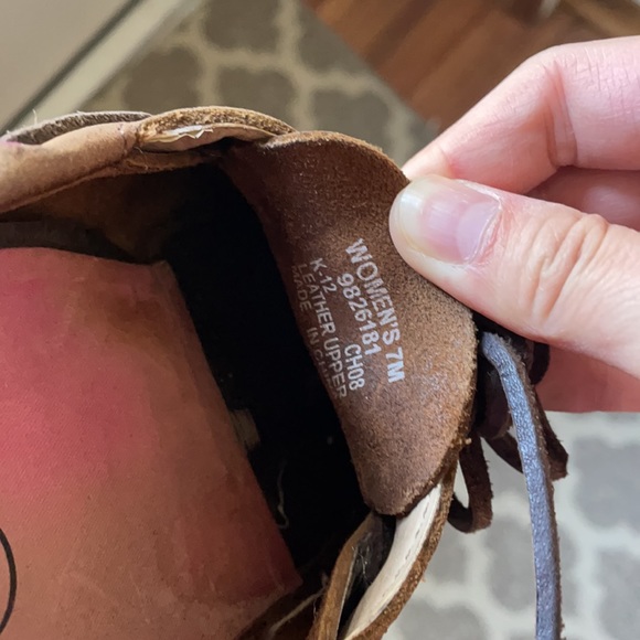 Sperry top-siders brown pink 7 - Picture 8 of 8